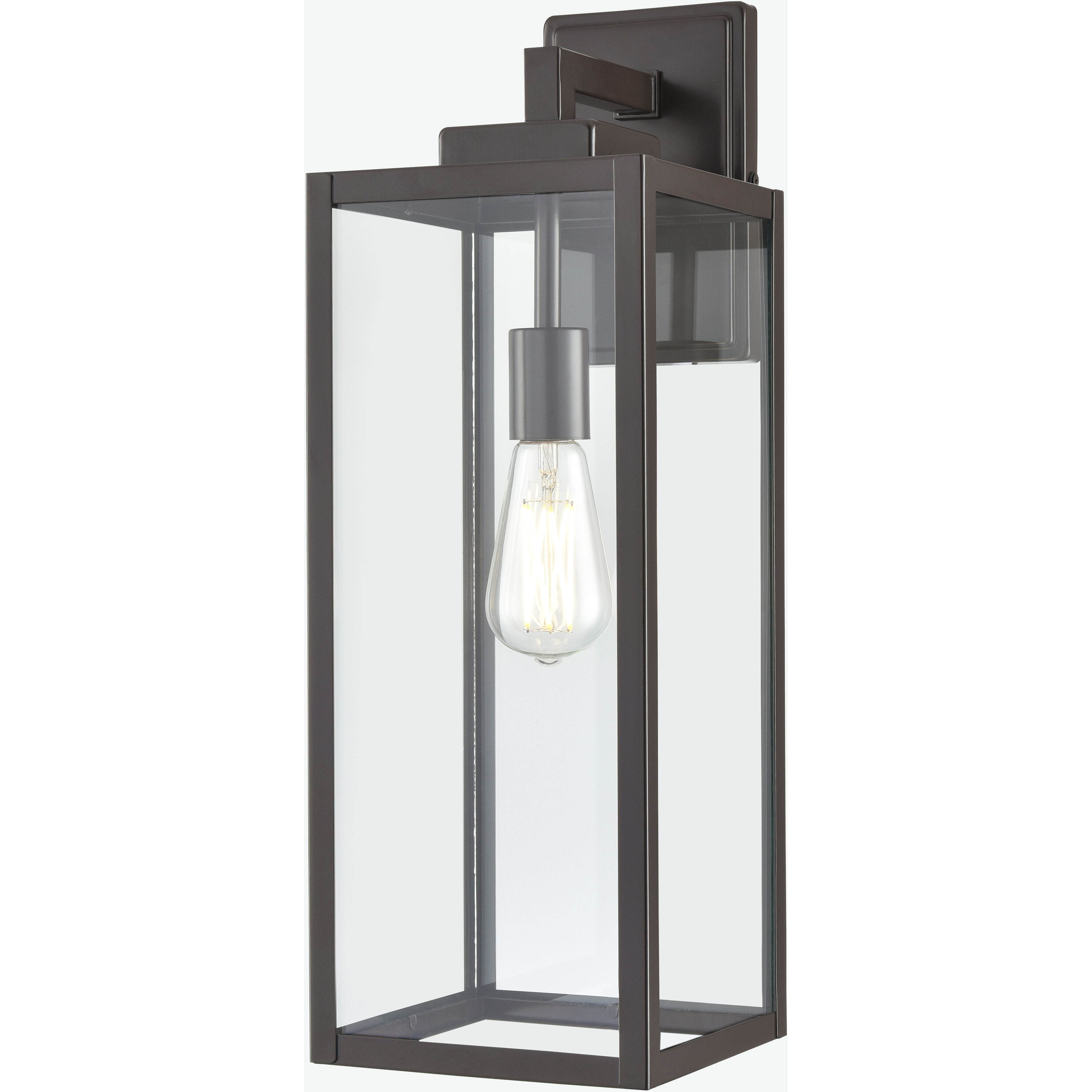 Atless 1 Light 20.75 inch Powder Coated Bronze Outdoor Wall Lantern